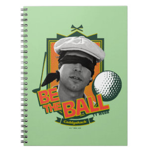 Caddyshack Be The Ball Notebook