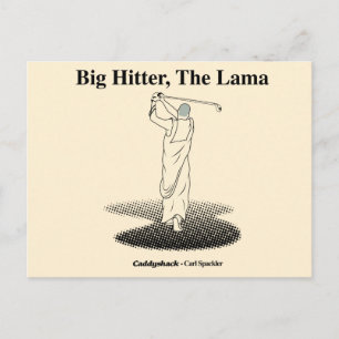 Caddyshack Big Hitter, The Lama Postcard