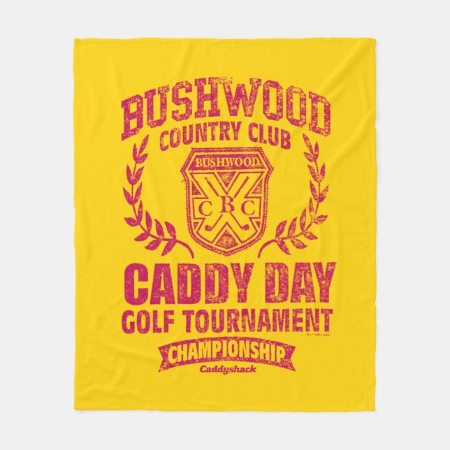 Caddyshack | Bushwood Country Club Caddy Day Golf  Fleece Blanket (Front)