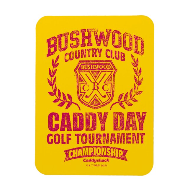 Caddyshack | Bushwood Country Club Caddy Day Golf  Magnet (Vertical)