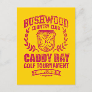 Caddyshack   Bushwood Country Club Caddy Day Golf  Postcard
