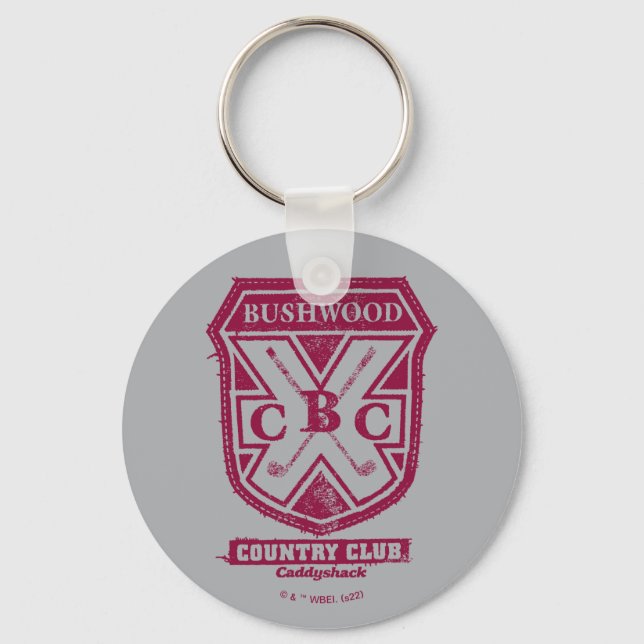 Caddyshack | Bushwood Country Club Crest Key Ring (Front)
