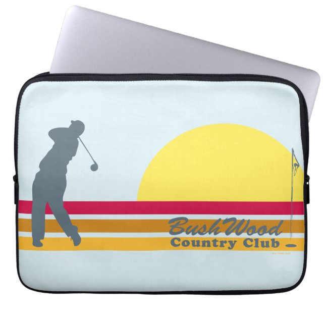 Caddyshack | Bushwood Country Club Sunrise Laptop Sleeve (Front)