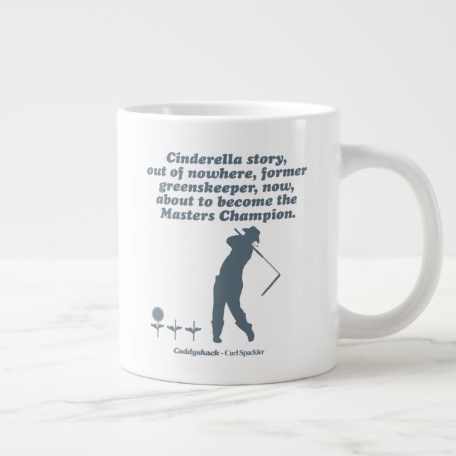 Caddyshack | Cindrella Story Large Coffee Mug (Right)