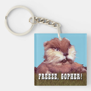 Caddyshack   Freeze, Gopher! Key Ring