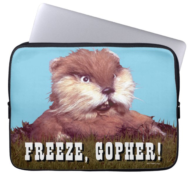 Caddyshack | Freeze, Gopher! Laptop Sleeve (Front)