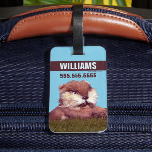 Caddyshack   Freeze, Gopher! Luggage Tag