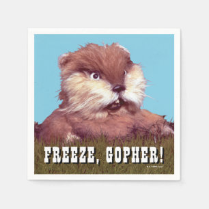 Caddyshack   Freeze, Gopher! Napkin