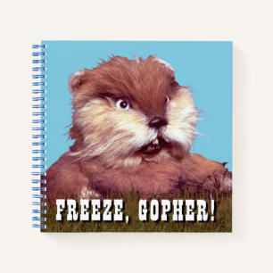 Caddyshack Freeze, Gopher! Notebook