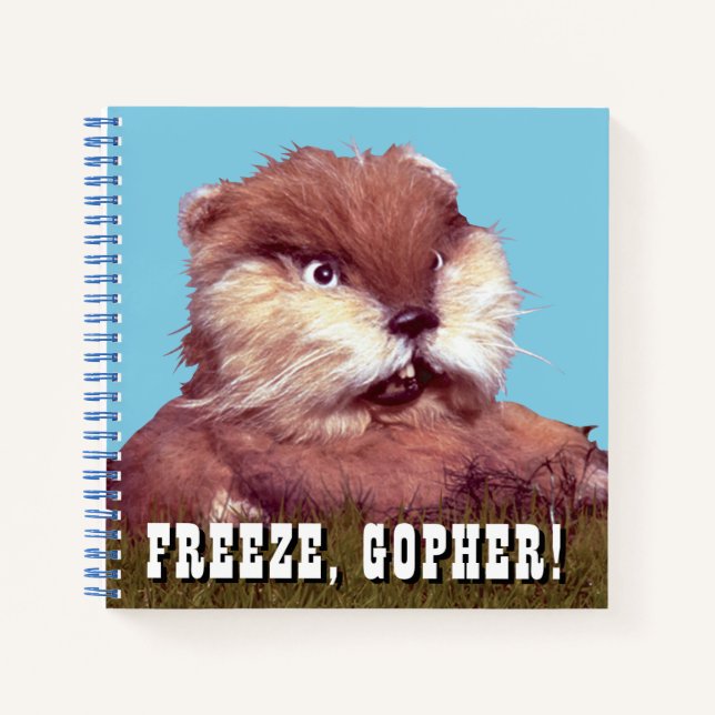 Caddyshack | Freeze, Gopher! Notebook (Front)