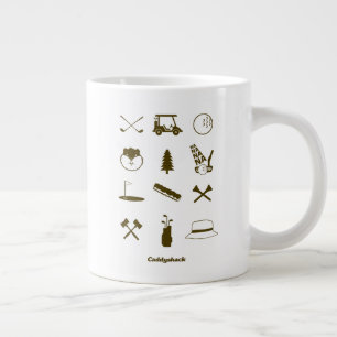 Caddyshack Icons Large Coffee Mug