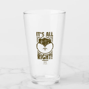 Caddyshack It's All Right! Glass