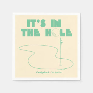 Caddyshack   It's In The Hole Napkin