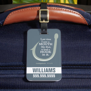 Caddyshack   Last Time I Saw A Mouth Like That Luggage Tag