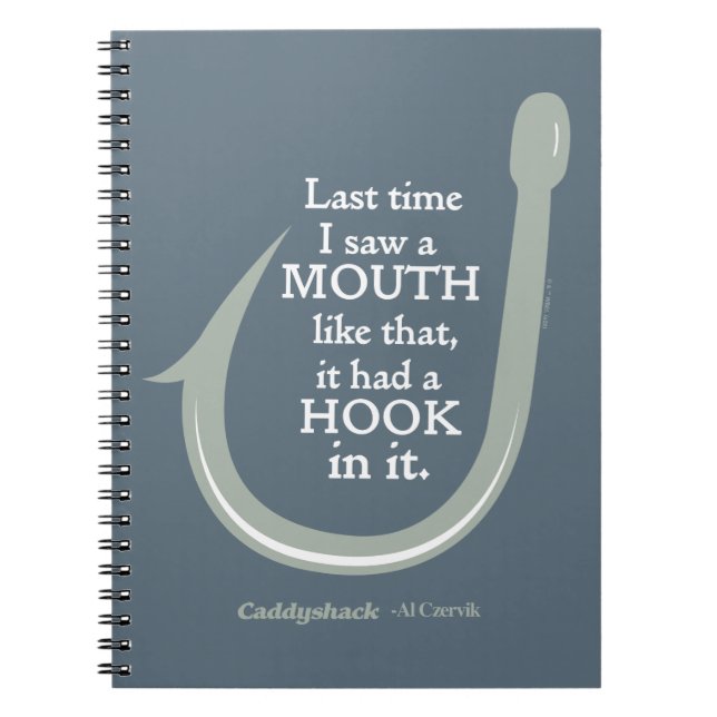 Caddyshack | Last Time I Saw A Mouth Like That Notebook (Front)