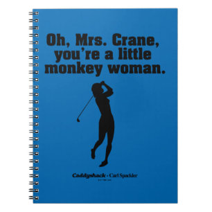 Caddyshack Oh Mrs. Crane Notebook