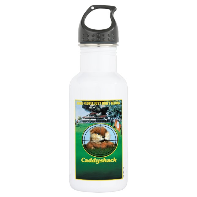 Caddyshack Poster 532 Ml Water Bottle (Front)