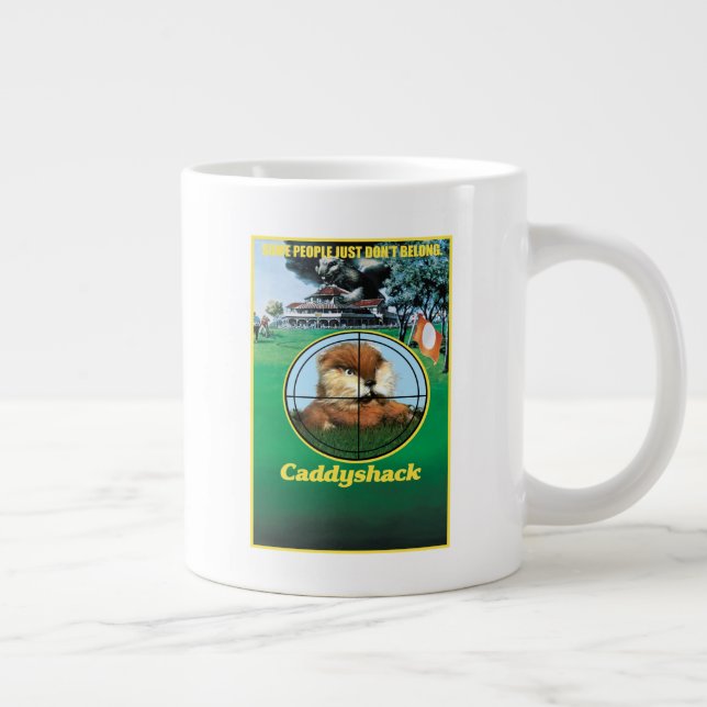 Caddyshack Poster Large Coffee Mug (Right)