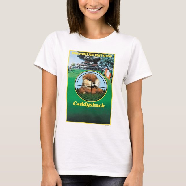 Caddyshack Poster T-Shirt (Front)