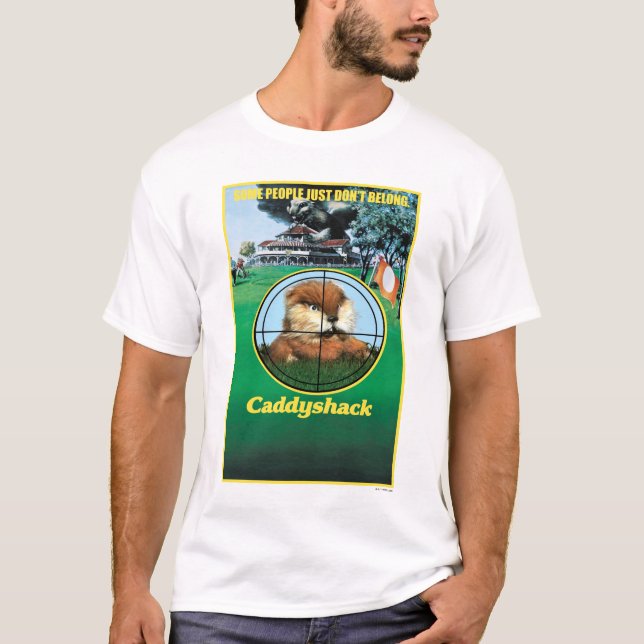 Caddyshack Poster T-Shirt (Front)