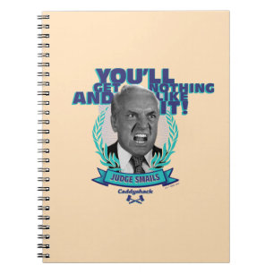 Caddyshack You'll Get Nothing and Like It Notebook