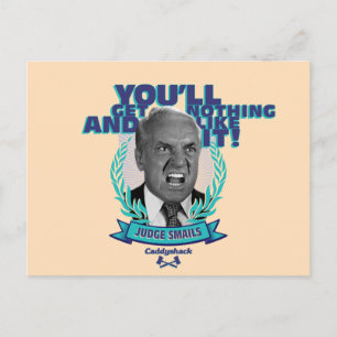 Caddyshack   You'll Get Nothing and Like It Postcard