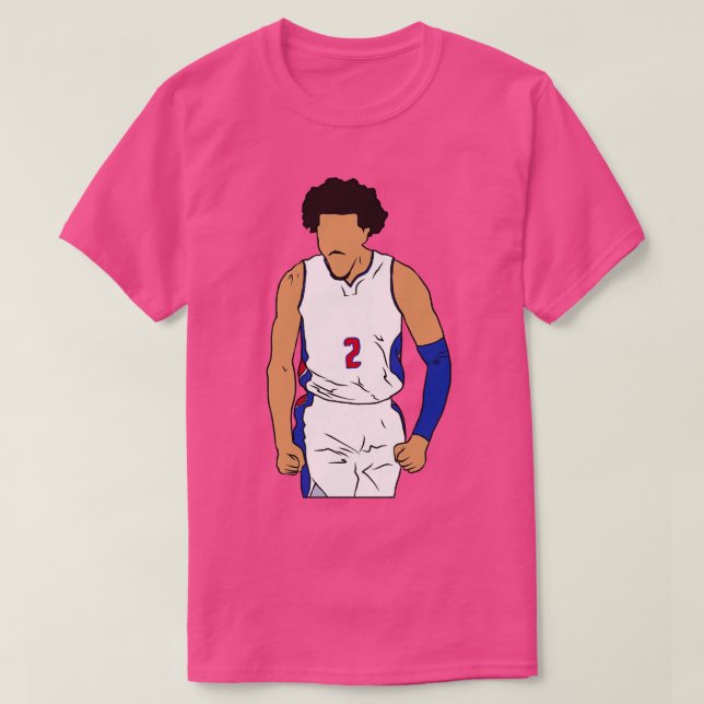 Cade Cunningham Celebration T-Shirt (Design Front)