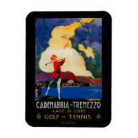 CadenabbiaTremezzo Vintage PosterEurope