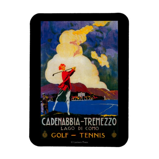 CadenabbiaTremezzo Vintage PosterEurope Magnet (Vertical)