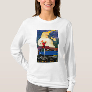 CadenabbiaTremezzo Vintage PosterEurope T-Shirt