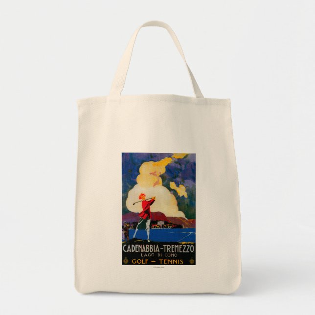 CadenabbiaTremezzo Vintage PosterEurope Tote Bag (Front)