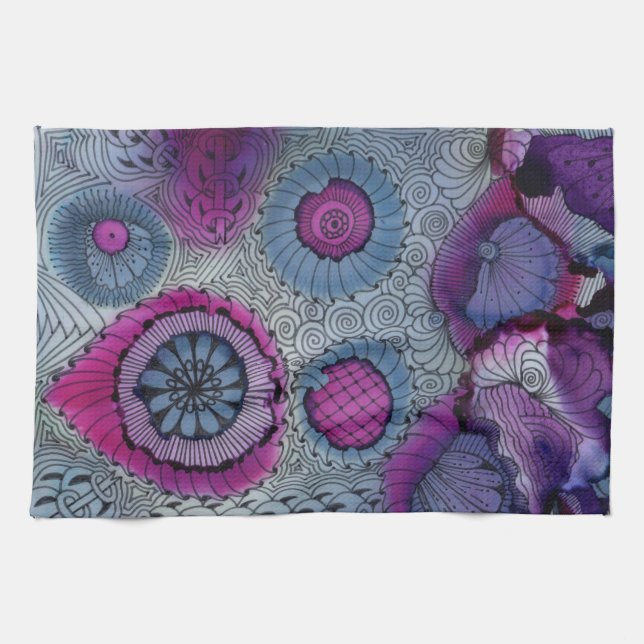 Cadent Wheel Kitchen Towel (Horizontal)