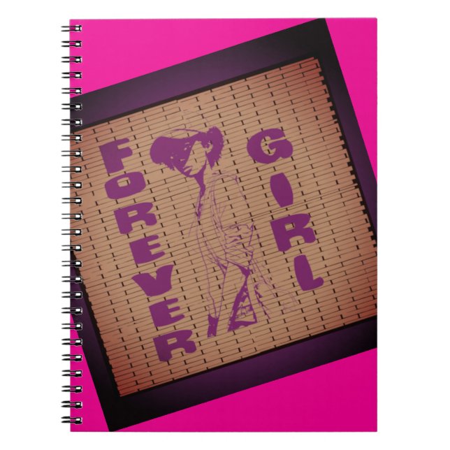 Caderno Forever Girl Notebook (Front)