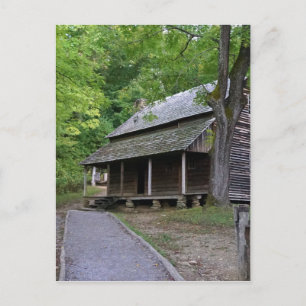 Cades Cove Cabin Postcard