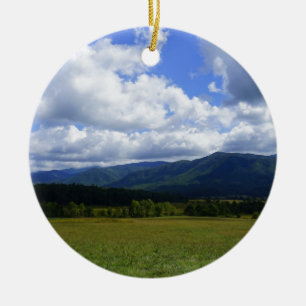 Cades Cove Ceramic Tree Decoration