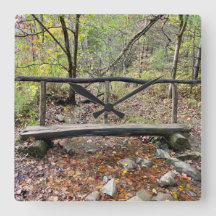 Cades Cove Fall Mountains Hike Bridge