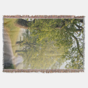 Cades Cove Great Smokey Mountains, TN Throw Blanket