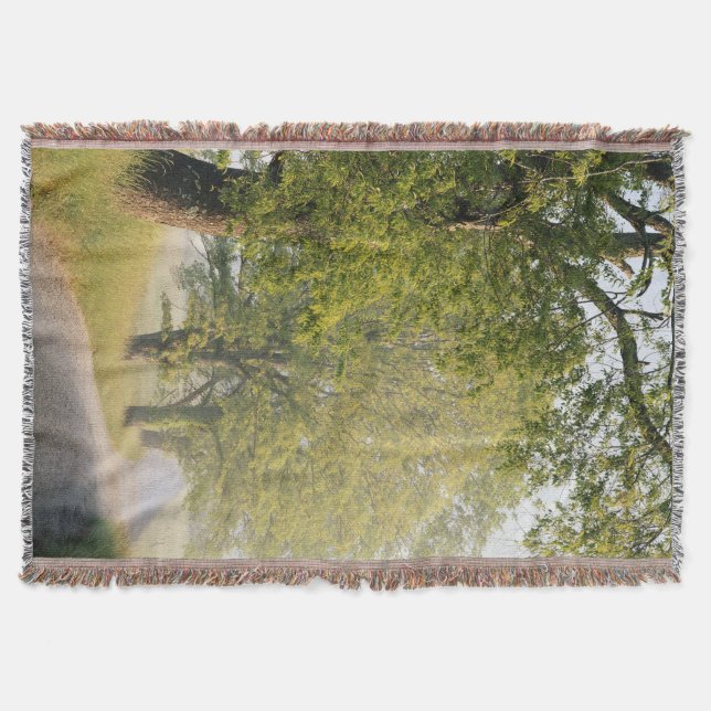 Cades Cove | Great Smokey Mountains, TN Throw Blanket (Front)