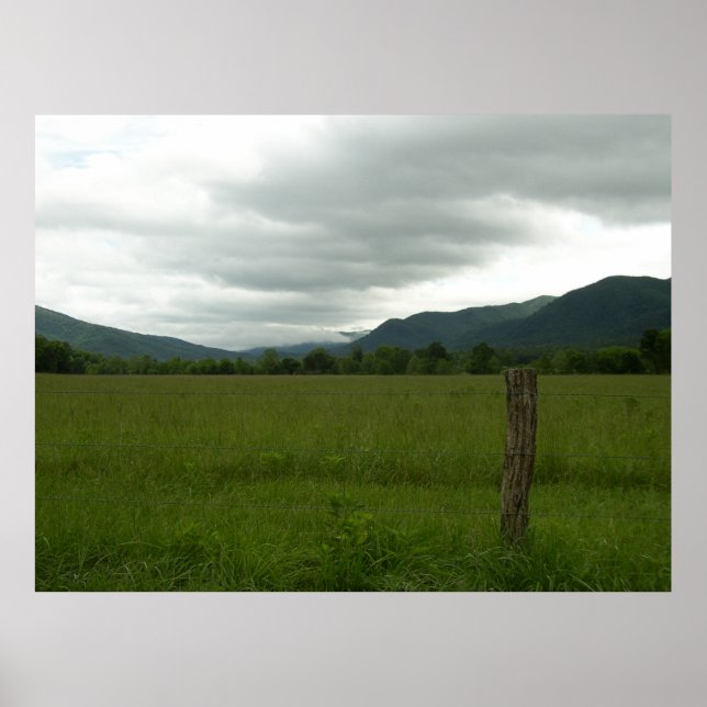 Cades Cove, Great Smoky Mountains NP Poster (Front)