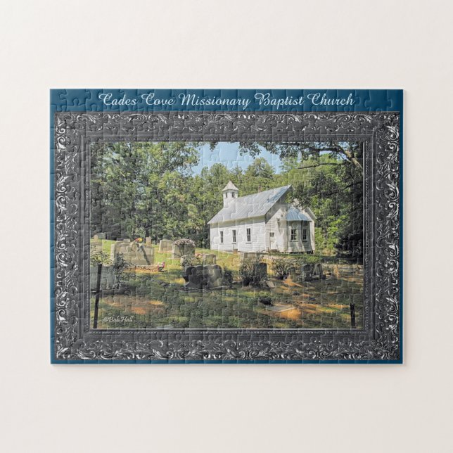 Cades Cove Missionary Baptist Church Jigsaw Puzzle (Horizontal)
