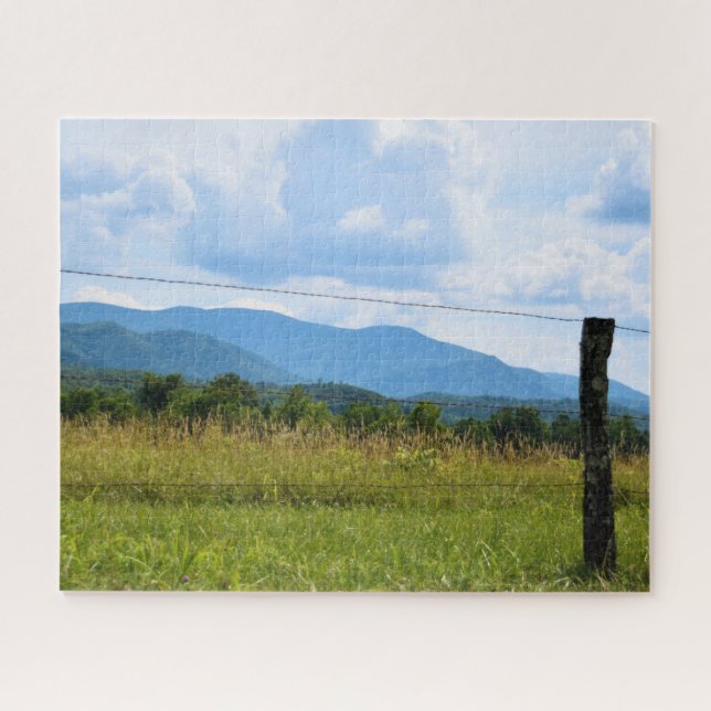 Cades Cove - Smoky Mountain Nat'l Park - 16x20 Jigsaw Puzzle (Horizontal)