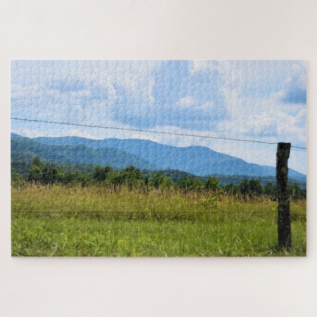 Cades Cove - Smoky Mountain Nat'l Park - 20x30 Jigsaw Puzzle (Horizontal)