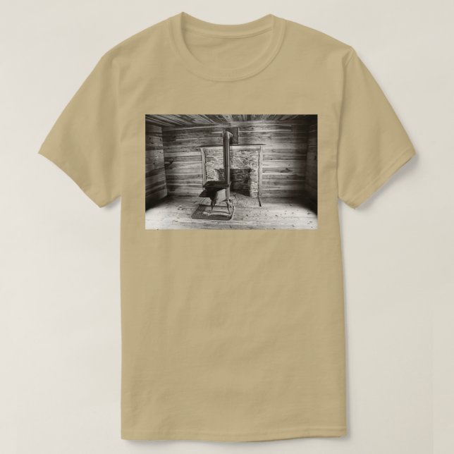Cades Cove Stove T T-Shirt (Design Front)