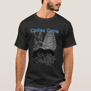 Cades Cove Tennessee Black Bear T-Shirt