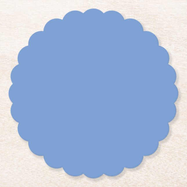 Cadet Blue,Cadet Grey,Cold Purple, Paper Coaster (Front)