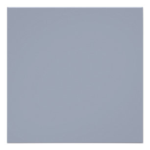 Cadet blue (Crayola) (solid color) Poster