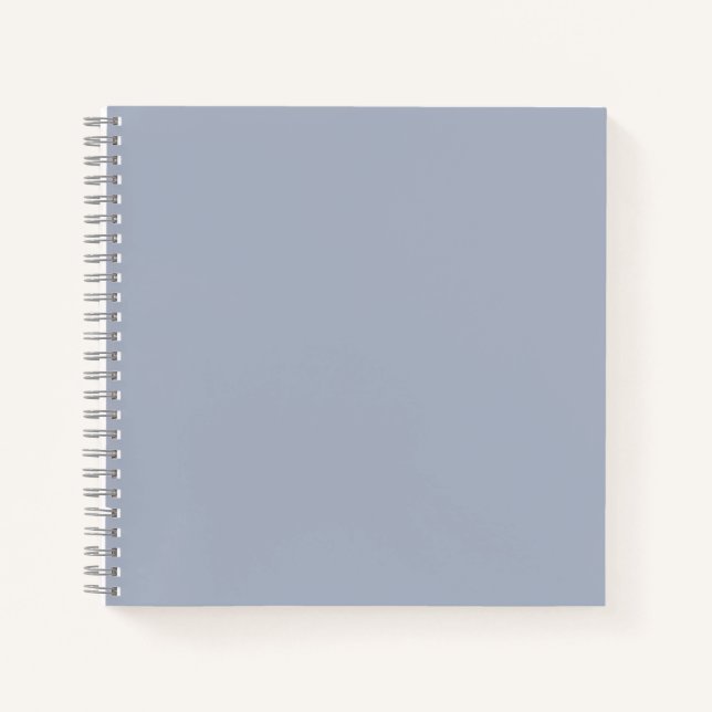 Cadet blue (Crayola) (solid colour)   Notebook (Front)