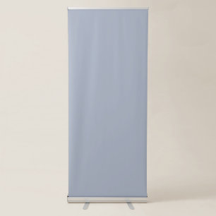 Cadet blue (Crayola) (solid colour) Retractable Banner