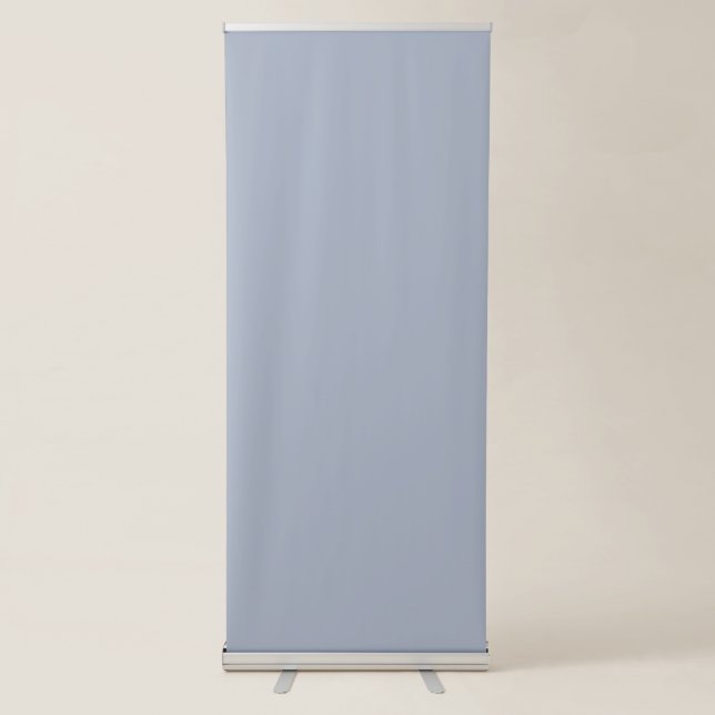 Cadet blue (Crayola) (solid colour)   Retractable Banner (Front)
