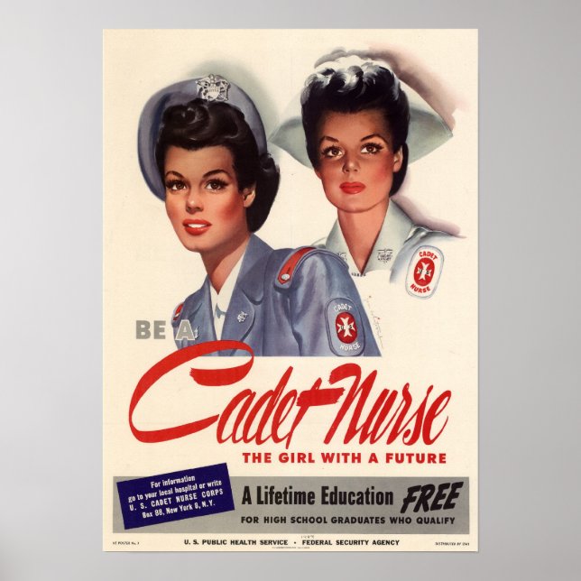 Cadet Nurse Poster (Front)